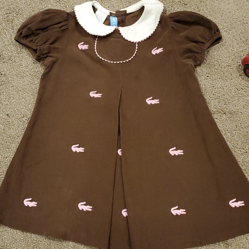 Monday's Child Embroidered Dress Peter Pan